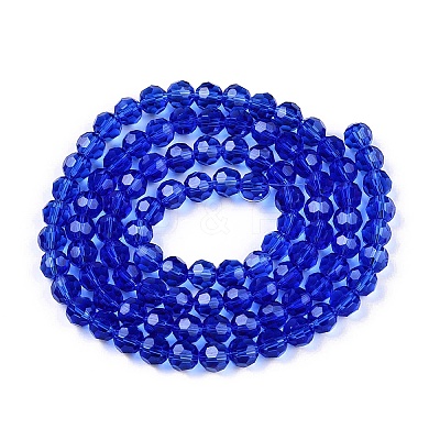 Transparent Glass Beads EGLA-A035-T6mm-D21-1