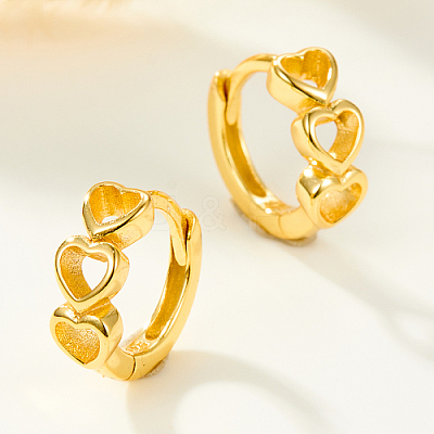 925 Sterling Silver Hoop Earrings ZY5984-1-1