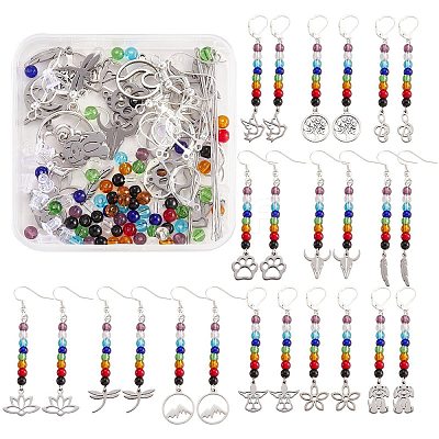DIY Earring Making Kits DIY-SZ0008-73-1