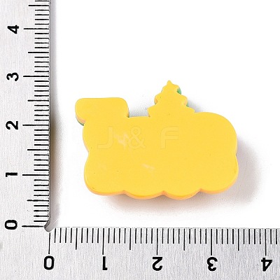 Christmas Opaque Resin Decoden Cabochons RESI-N039-114D-1