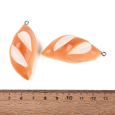 Opaque Resin Imitation Food Pendants RESI-Q232-08A-1