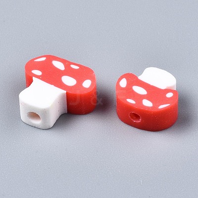 Handmade Polymer Clay Beads LS-X-CLAY-N011-016F-1