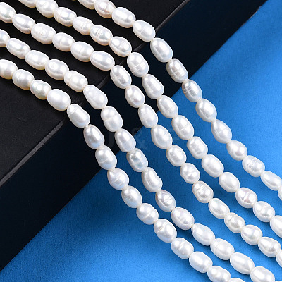 Natural Cultured Freshwater Pearl Beads Strands PEAR-N012-03E-1