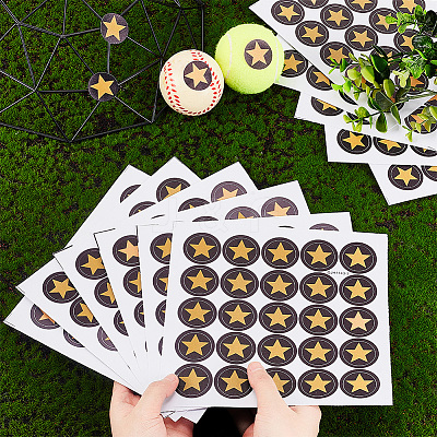 PVC Plastic Waterproof Stickers DIY-WH0386-18A-1