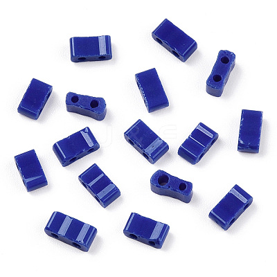 2-Hole Opaque Glass Seed Beads SEED-TAC0002-01-B01-1