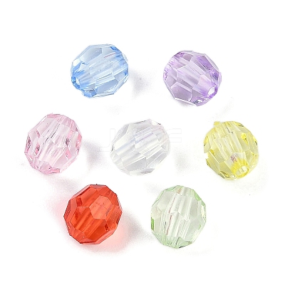 Transparent Acrylic Beads OACR-Q015-01A-1