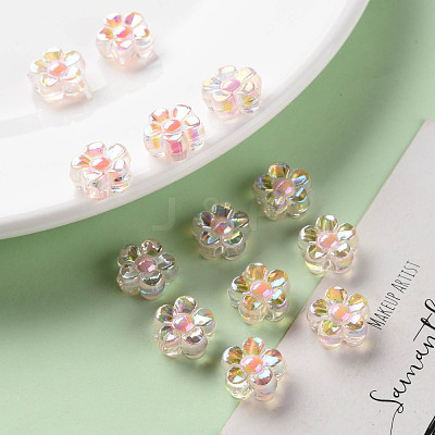 Transparent Acrylic Beads TACR-S152-06B-SS2112-1