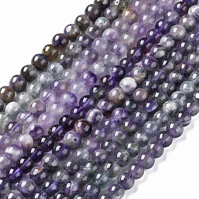 Natural Amethyst Beads Strands G-G779-05-1