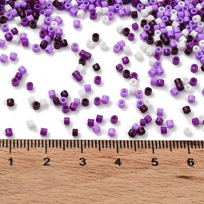 Baking Paint Glass Seed Beads SEED-S042-05B-53-1