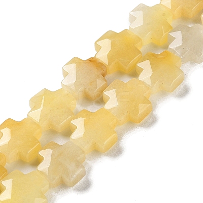 Natural Topaz Jade Beads Strands G-K357-C01-01-1
