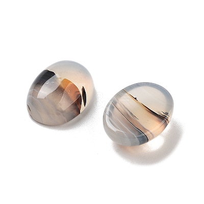 Natural Dendritic Agate Cabochons G-G145-01B-57-1