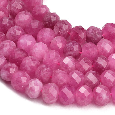 Faceted Dyed Natural White Jade Beads Strands GG-CBAE966-01B-R-1