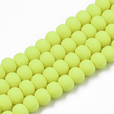Handmade Polymer Clay Beads Strands X-CLAY-N008-053-11-1