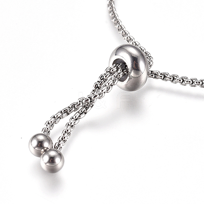 Tarnish Resistant Adjustable 304 Stainless Steel Bracelet Making LS-STAS-G169-01P-A-1