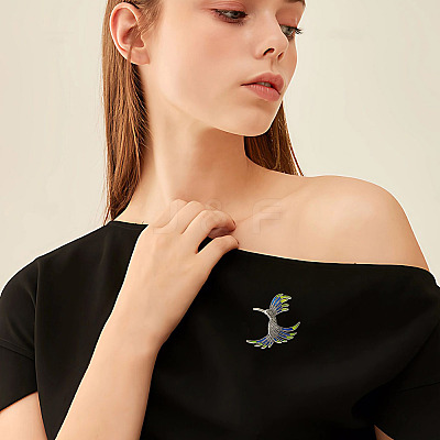 Hummingbird Enamel Pins JEWB-TADJ0001-04A-1