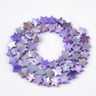 Freshwater Shell Beads Strands SHEL-N026-08D-1
