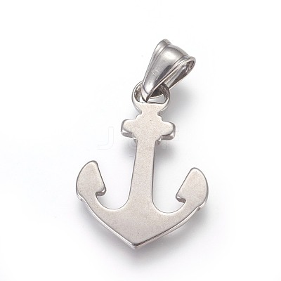 Non-Tarnish 304 Stainless Steel Pendants STAS-E449-21P-1