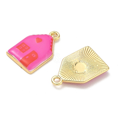 Printed Brass Pendants KK-CBAF9BC-05G-1