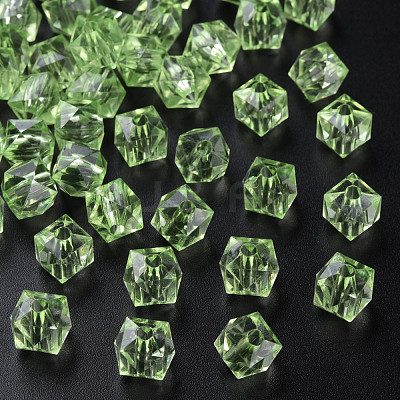 Transparent Acrylic Beads MACR-S373-51B-B10-1