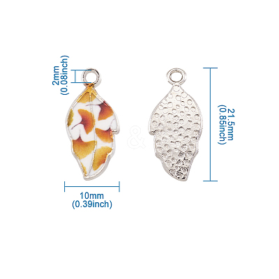 Alloy Enamel Pendants LS-PALLOY-TAC0009-25P-E-1