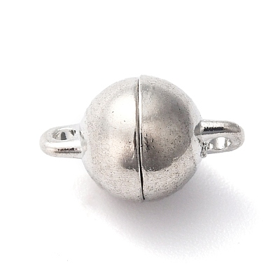 Alloy Magnetic Clasps with Loops PALLOY-P223-A01-P-1