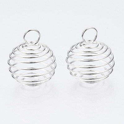 Iron Wire Pendants X1-IFIN-R231-20mm-S-1