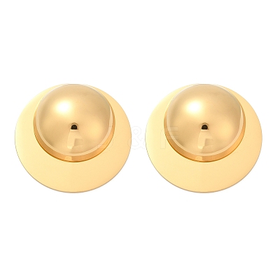304 Stainless Steel Stud Earrings EJEW-S265-05G-1