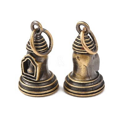 Brass Pendants KK-CBA25B2-01B-AB-1