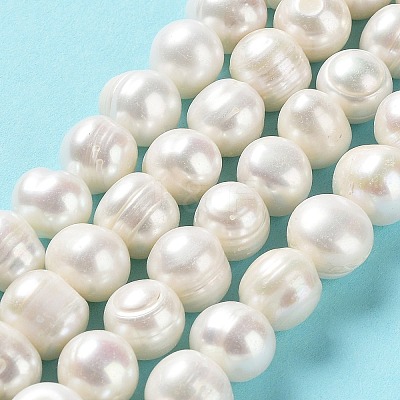 Natural Cultured Freshwater Pearl Beads Strands PEAR-E019-09-1