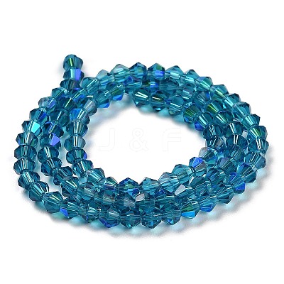 Transparent Electroplate Glass Beads Strands LS-EGLA-A039-T2mm-L01-1