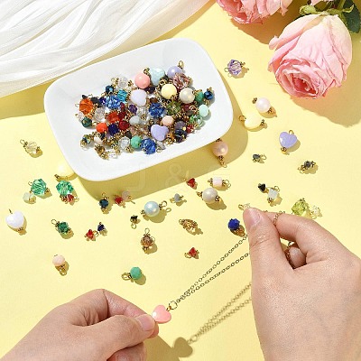 DIY Pendant Making Finding Kit DIY-FS0003-04-1