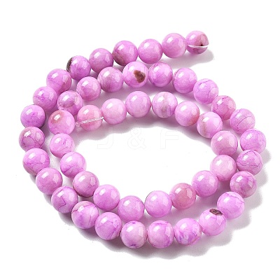 Natural Persian Jade Beads Strands G-A255-A02-02D-1
