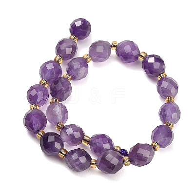 Natural Amethyst Beads Strands GG-CBA4A3B-A15-1