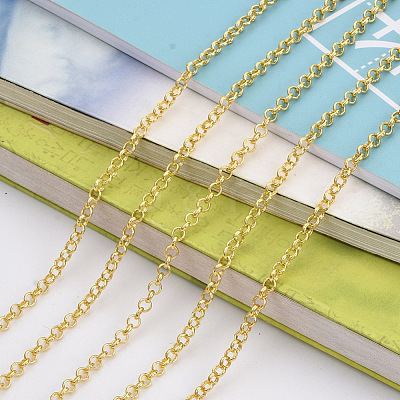 Brass Rolo Chains CHC-S008-002E-G-1