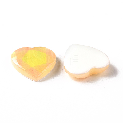 Printed Opaque Resin Cabochons FIND-E020-09C-10-1