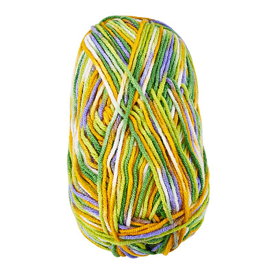 Polyester Fibers Knitting Yarn DIY-TADJ0002-005A-1