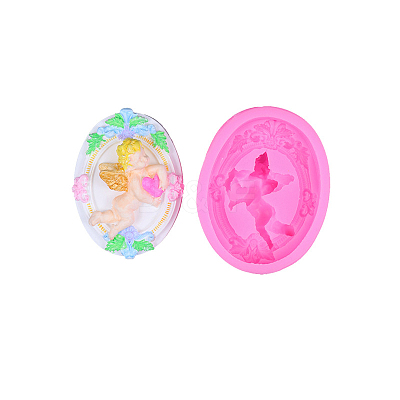 DIY 3D Angel Figurine Statue Silicone Molds LS-DIY-G095-01G-1