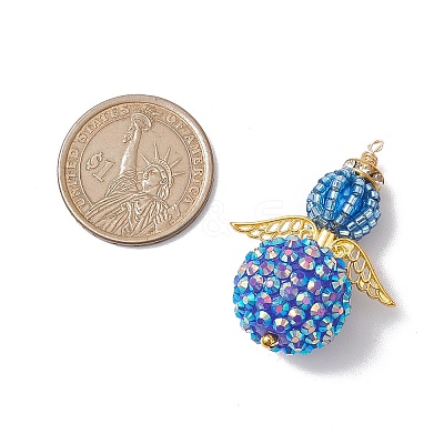 Seed Beads Alloy Pendants PALLOY-MZ00284-05-1