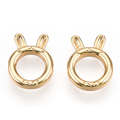 Brass Bead Frame KK-G465-08G-1