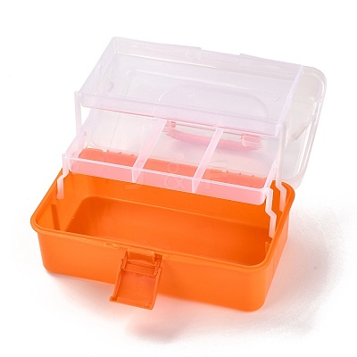 Rectangle Portable PP Plastic Storage Box CON-D007-01B-1