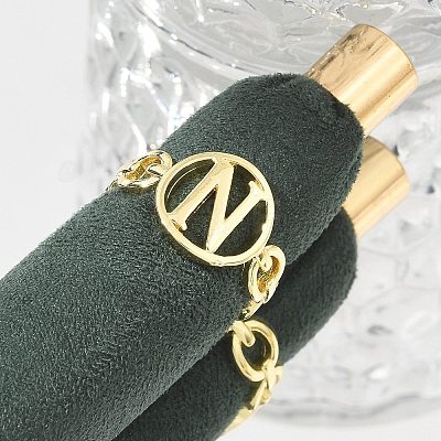 Brass Open Cuff Rings for Women RJEW-K289-01G-N-1