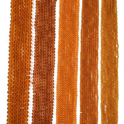 Transparent Glass Beads Strands EGLA-A044-T1mm-MD04-1