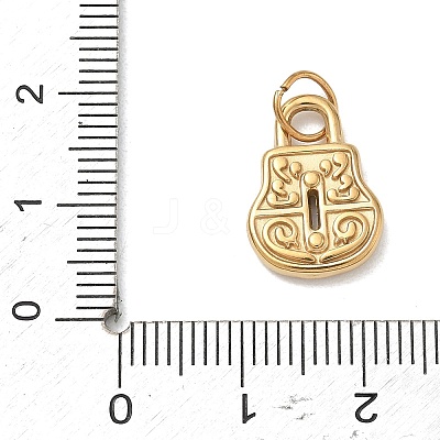 304 Stainless Steel Pendants SA-CBA4D1F-03G-D-1