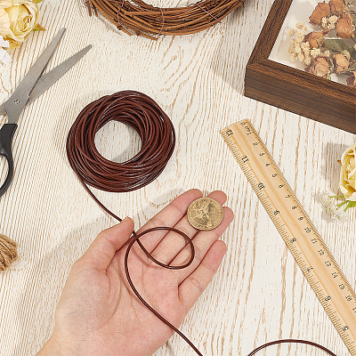 10M Round Cowhide Leather Cord WL-CL0001-32C-03-1