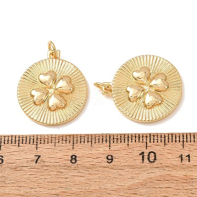 Brass Pendants KK-CBA2F11-29G-1