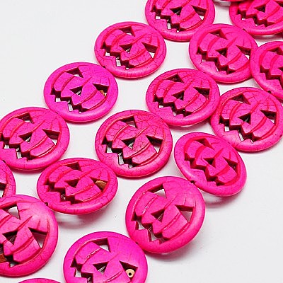 Synthetic Turquoise Beads Strands X-TURQ-G115-30mm-M-1