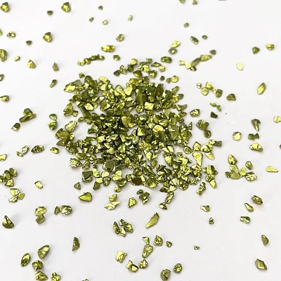 Crushed Glass Stone Nail Art Decoration Accessories MRMJ-WH0074-51C-1