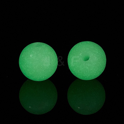 Luminous Candy Color Acrylic Bead GLAA-E031-01A-03-1-1