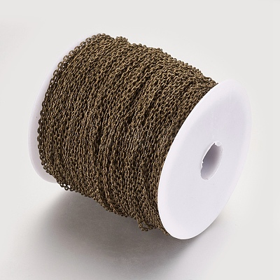 Iron Textured Cable Chains CH-0.6YHSZ-AB-1