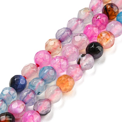 Natural Agate Beads Strands G-Q1000-01E-1